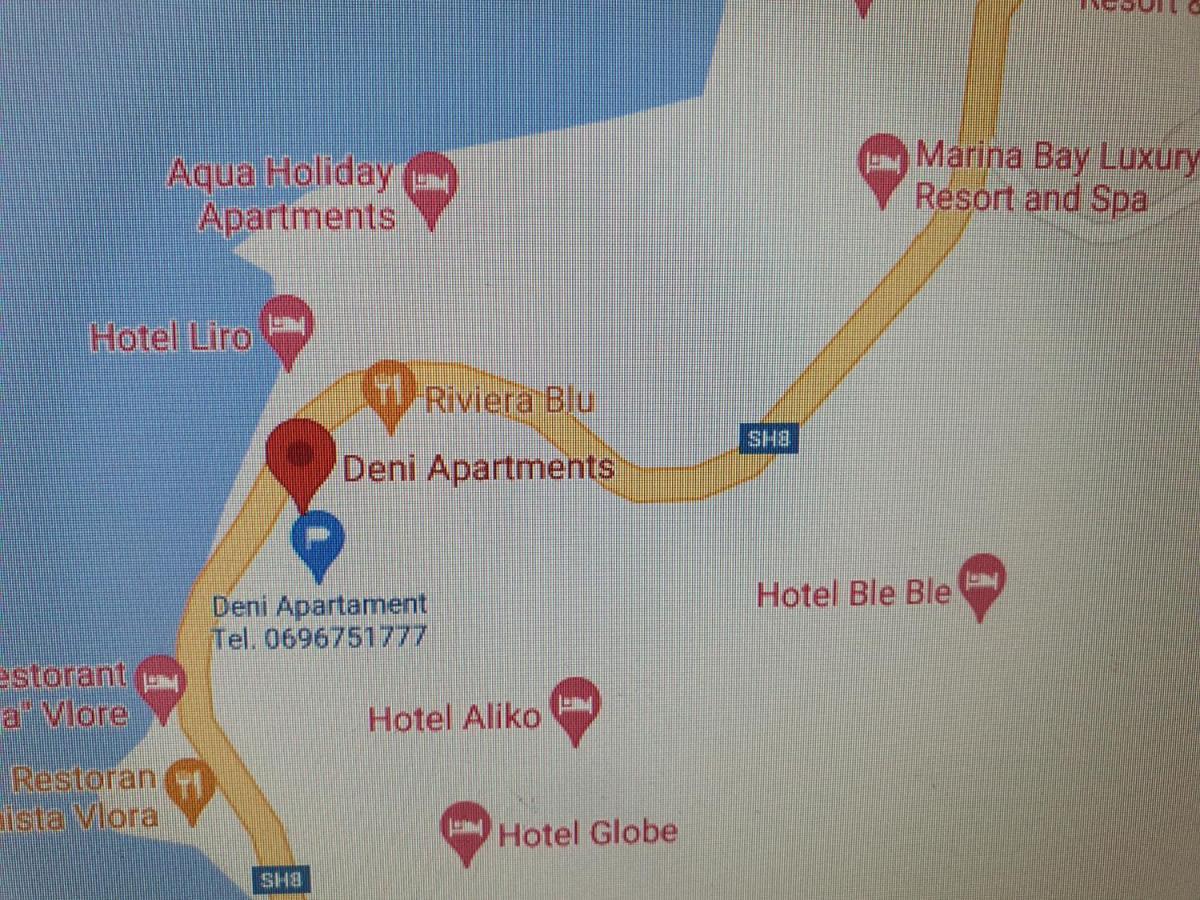 Deni Sea View Apartment Vlore Luaran gambar